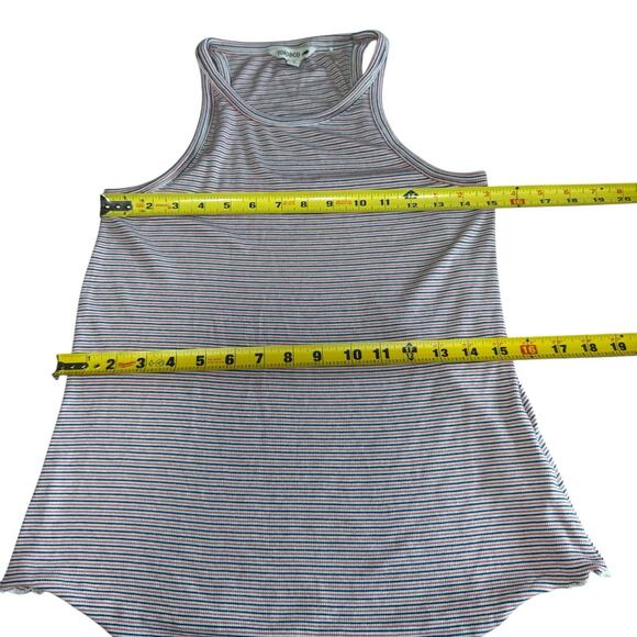 Toad & Co Womens Daisy Ribbed Striped Tank Top Multicolor S Granolagirl Casual - Picture 9 of 11